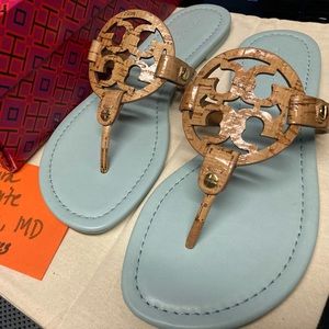 Tory Burch Miller Natural Sea Bubble